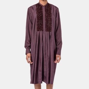 Dries Van Noten Embellished Shirt Dress